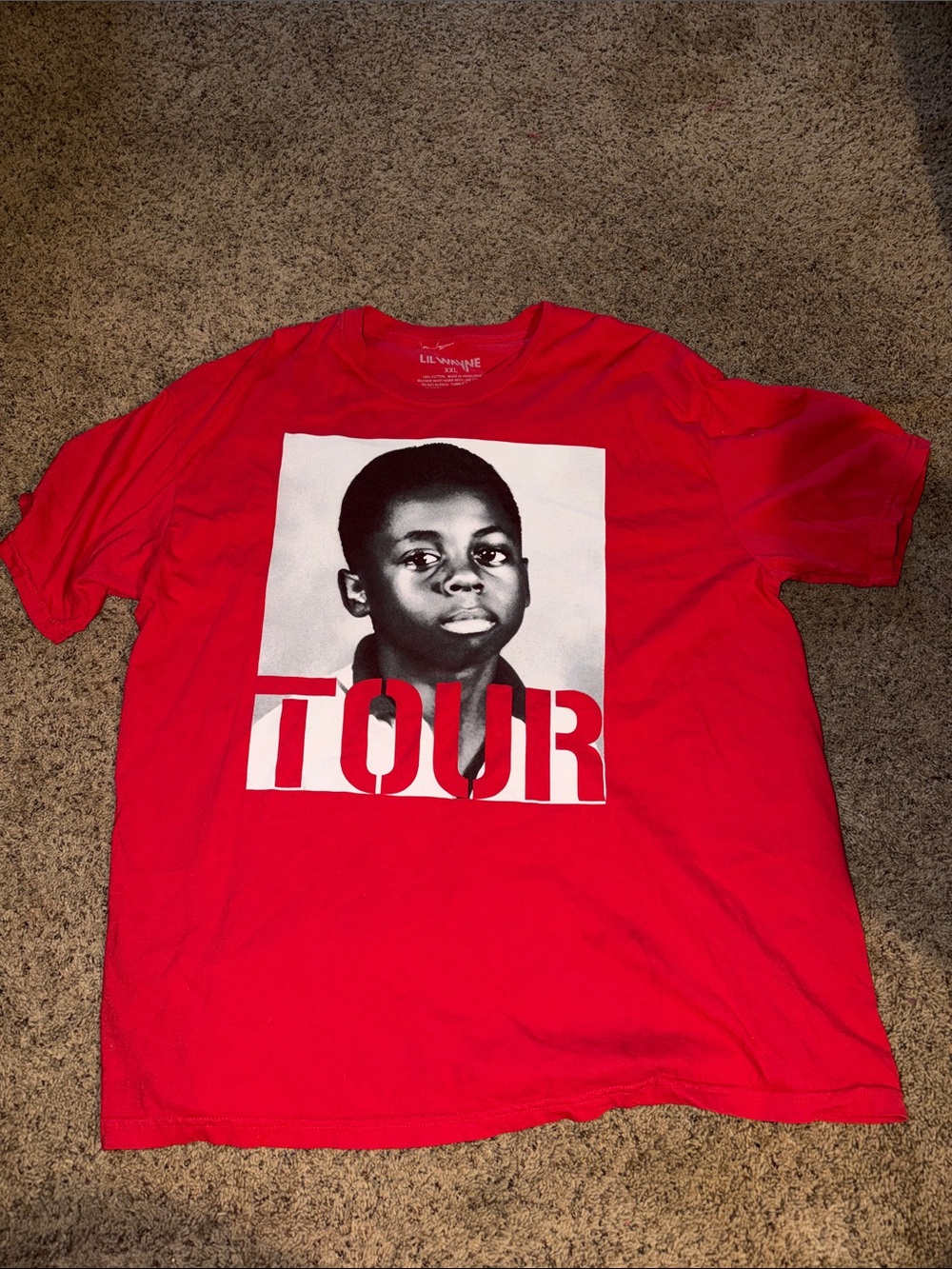 LIL WAYNE CONCERT 'Tour' Graphic Short Sleeve Tee